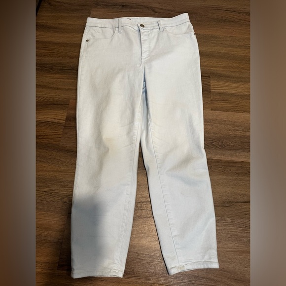 Talbots High Waist Jegging Crop Jeans Pants Size 12 - Picture 9 of 9